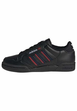 adidas Originals CONTINENTAL 80 STRIPES UNISEX - Sneakers basse - core black/collegiate navy/vivid red