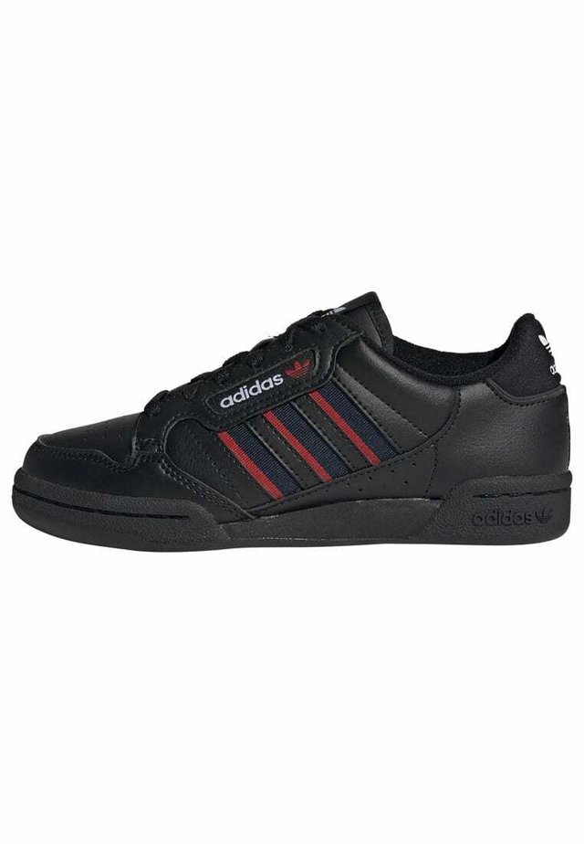 CONTINENTAL 80 3 STRIPES SHOES - Sneaker low - core black/collegiate navy/vivid red