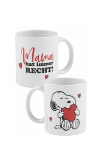 Snoopy THE PEANUTS TASSE MAMA HAT IMMER RECHT - Altri accessori - weiß