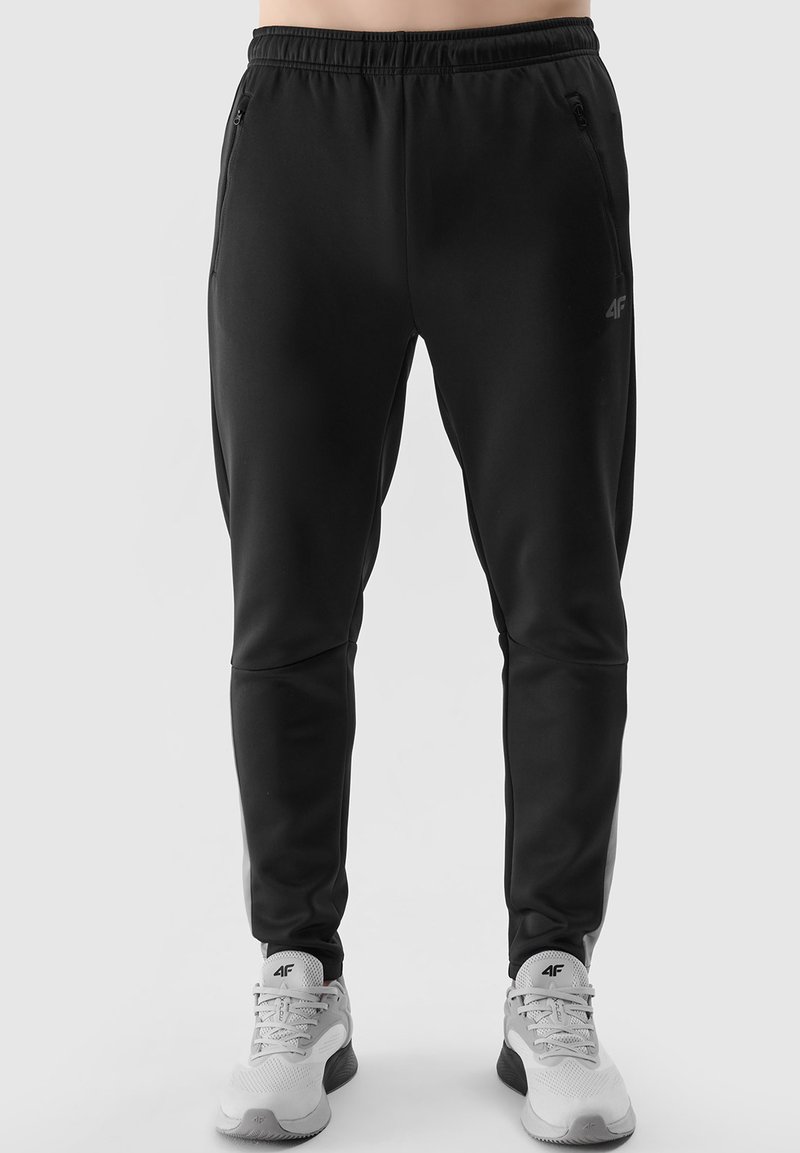 4F - Tracksuit bottoms - deep black, Enlarge