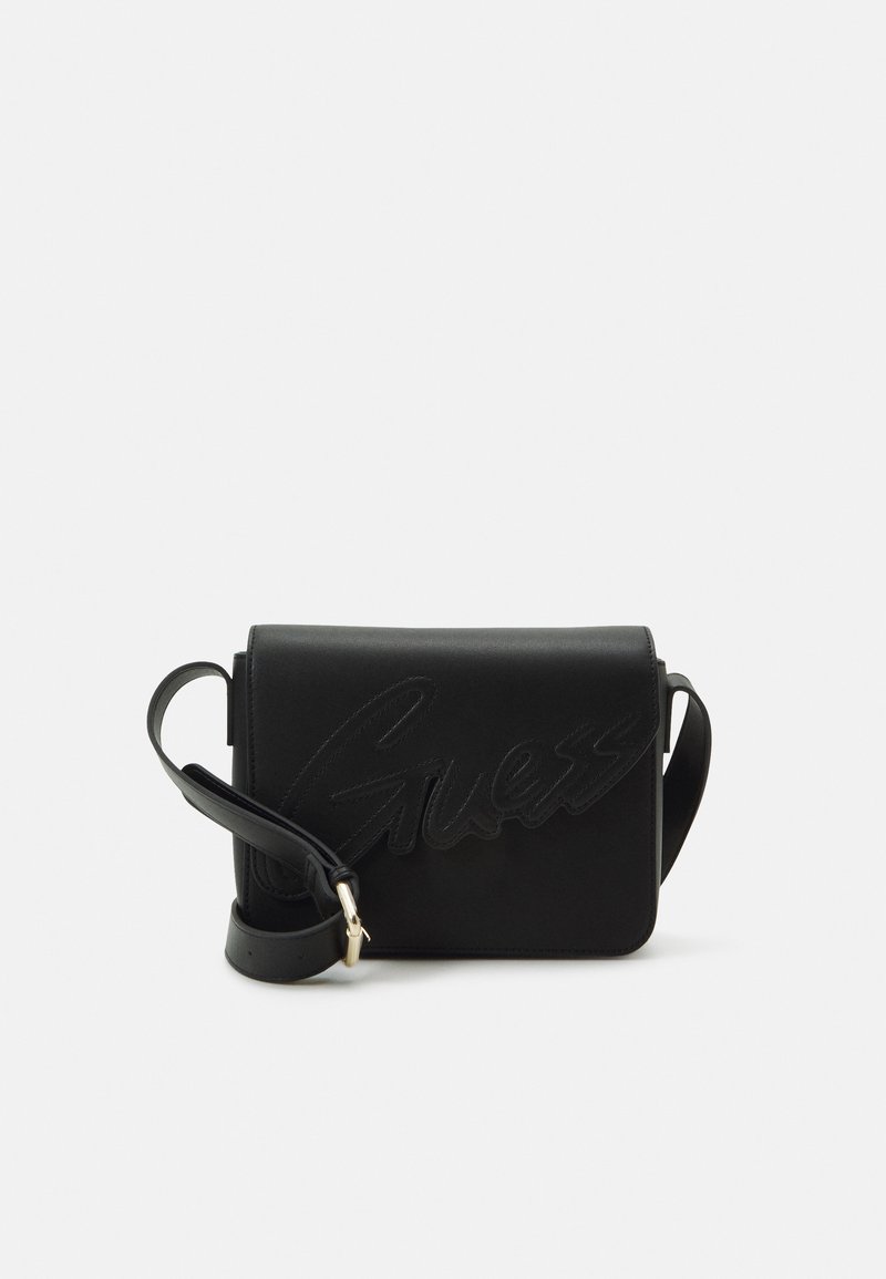 Guess IVY UNISEX Geantă crossbody black/negru Zalando.ro