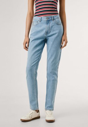 STRAIGHT TAPERED HW - Straight leg jeans - light enzyme