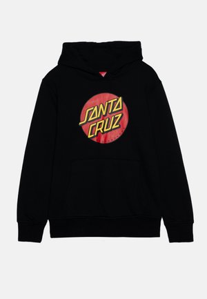 Santa Cruz YOUTH CLASSIC DOT UNISEX - Jersey con capucha - black