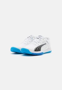 Puma ACCELERATE TURBO - Chaussures de handball - white/bluemazing