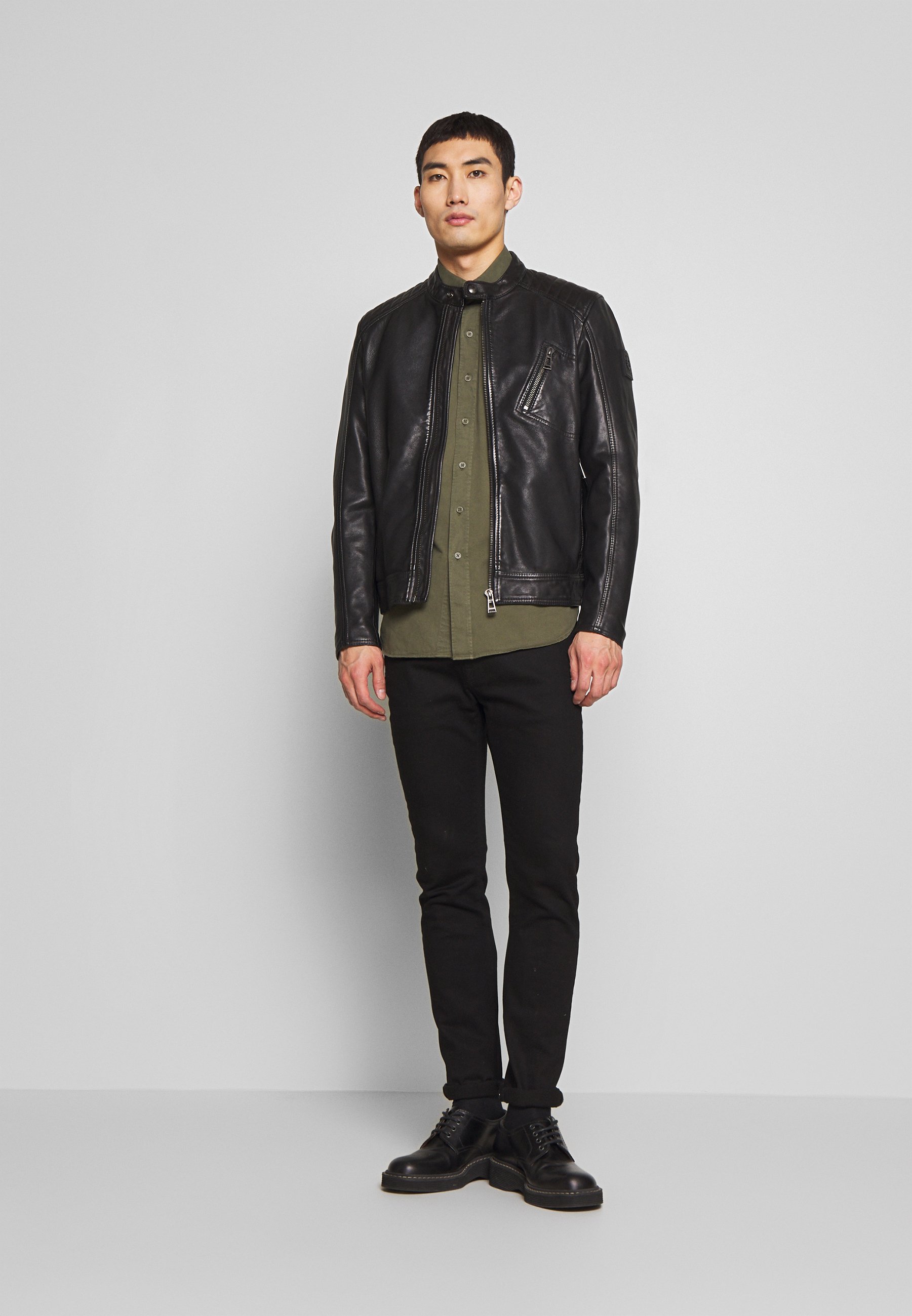 belstaff cafe racer jacket