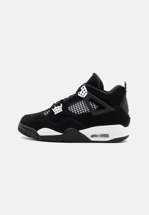 Jordan AIR JORDAN 4 RETRO UNISEX - Sneakers alte - black/white
