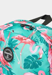 Blount & Pool Rucksack - turquoise flamingo