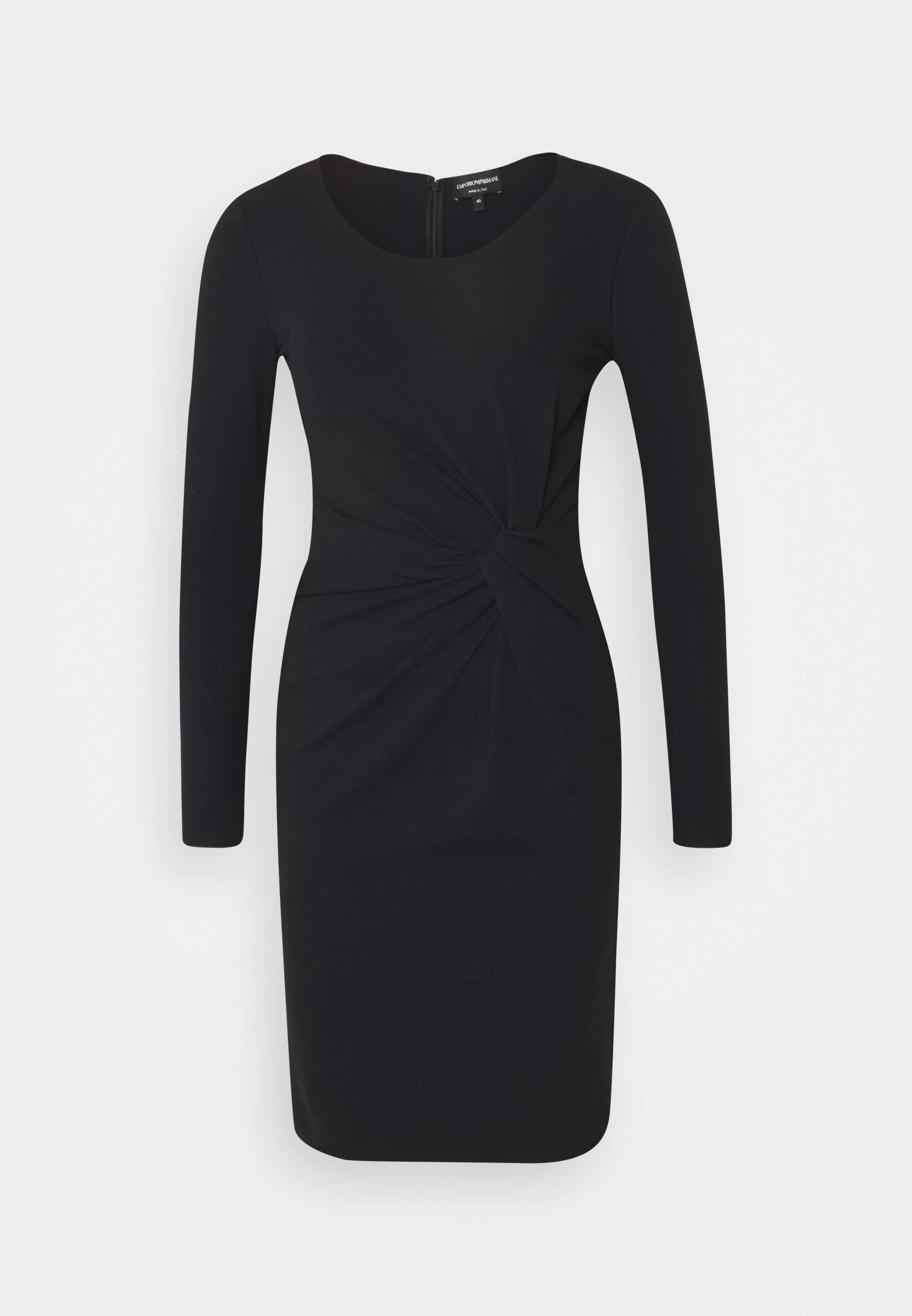 emporio armani black dress