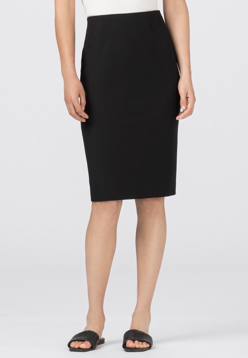 Damen Jeansröcke | HALLHUBER GEHSCHLITZBleistiftrockblack/schwarz - KL00005 Damen Jeansröcke | HALLHUBER GEHSCHLITZBleistiftrockblack/schwarz - KL00005