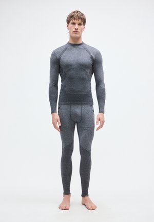 SET - Hemd - mottled dark grey