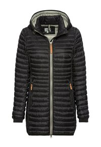 AUS RECYCELTEM - Wintermantel - black