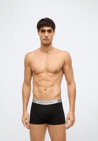 Tommy Hilfiger SIGNATURE TRUNK 3 PACK - Chiloți boxer - black/silver-coloured/multi-coloured