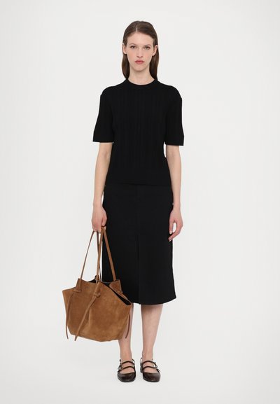 Filippa K BRAID - Jumper - black