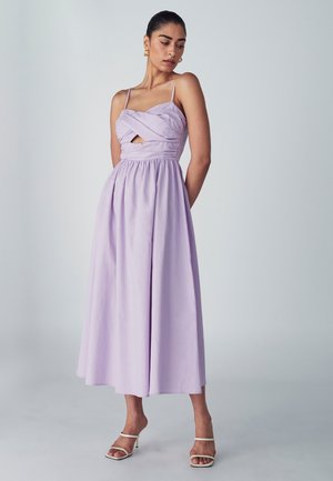 ST MRLO LOWRI TWIST DRESS - Společenské šaty - lilac