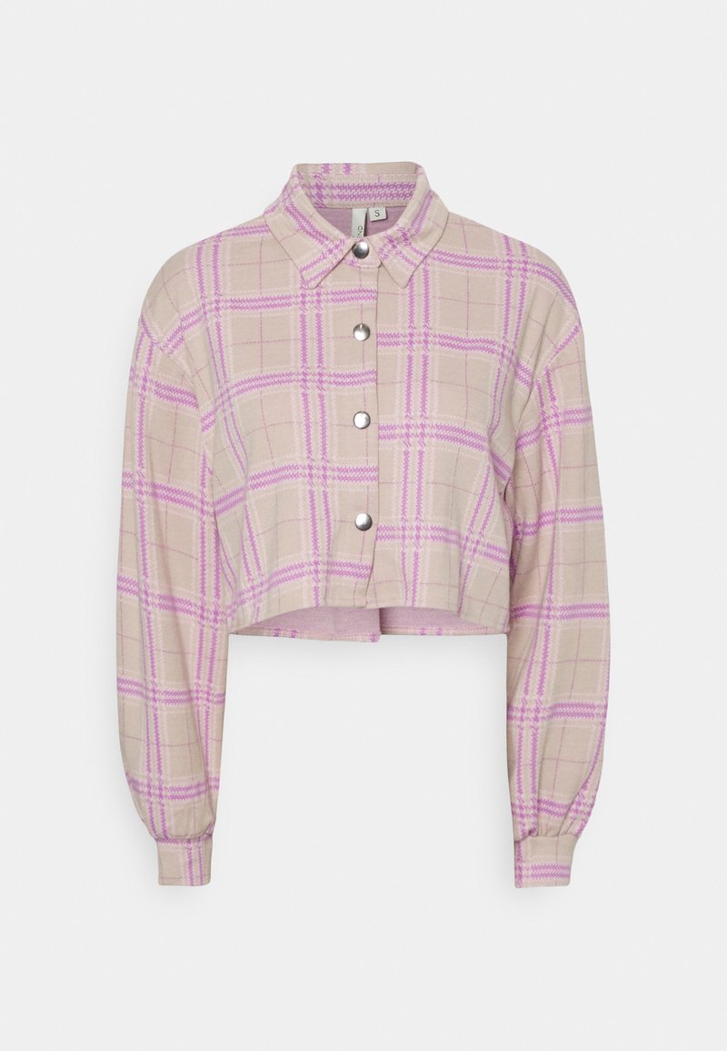 Nly by Nelly ANYWHERE CROPPED SHACKET - Camisola com fecho - lilac