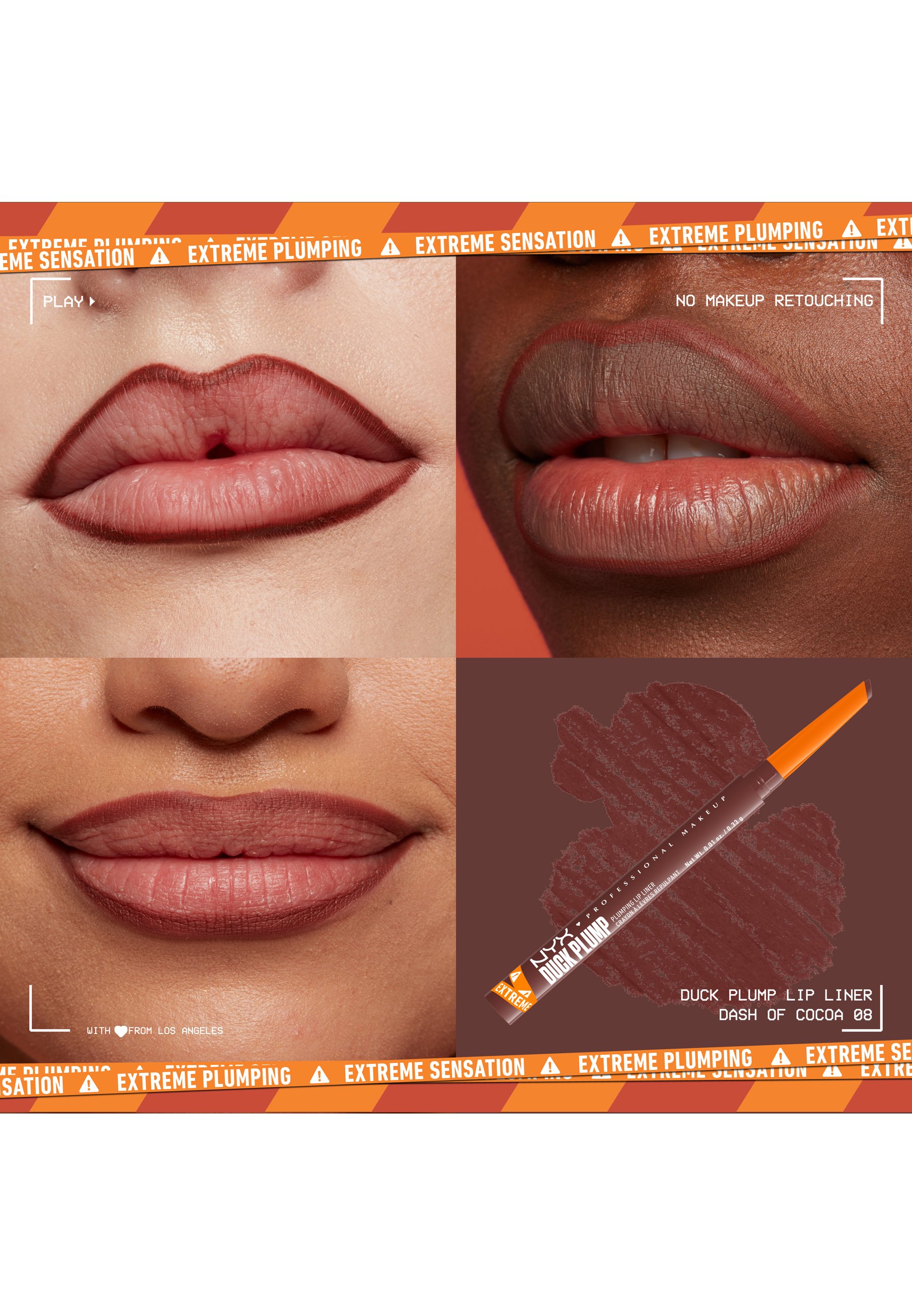 NYX Professional Makeup DUCK PLUMP PLUMPING CONTOUR LIP LINER