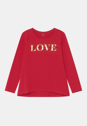 NKFLANA - Longsleeve - crimson