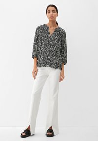 s.Oliver MIT DOBBY STRUKTUR - Bluzka