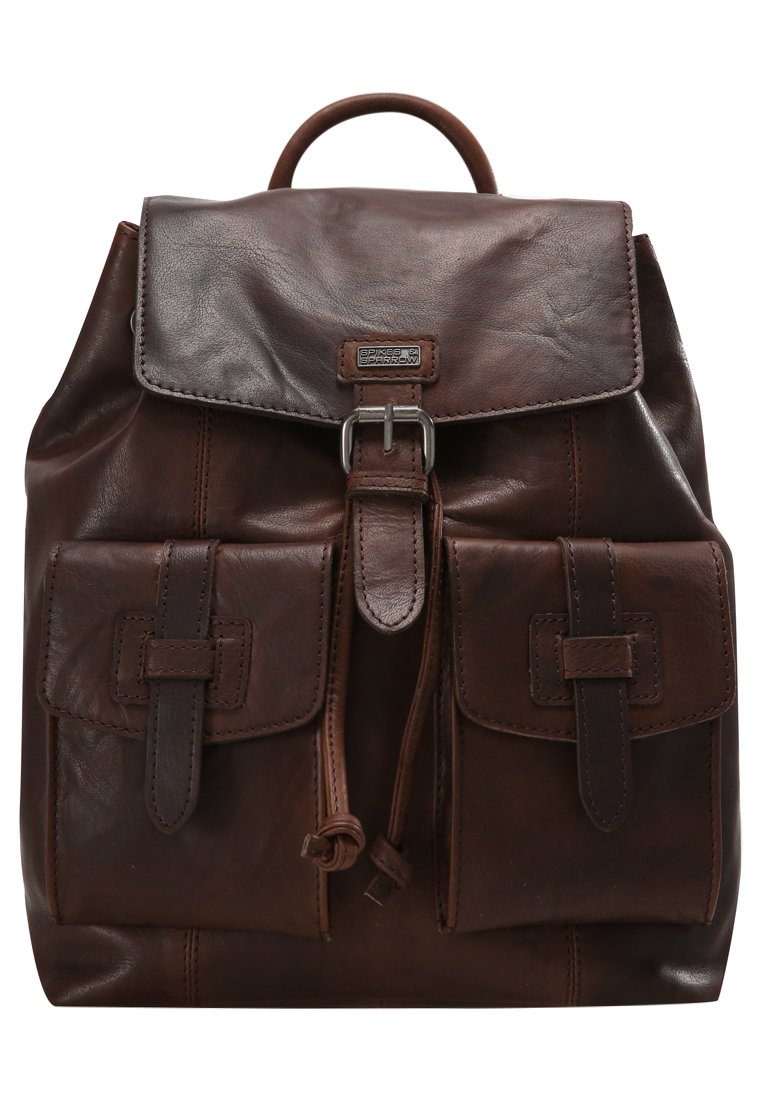 spikes and sparrow leather rucksack