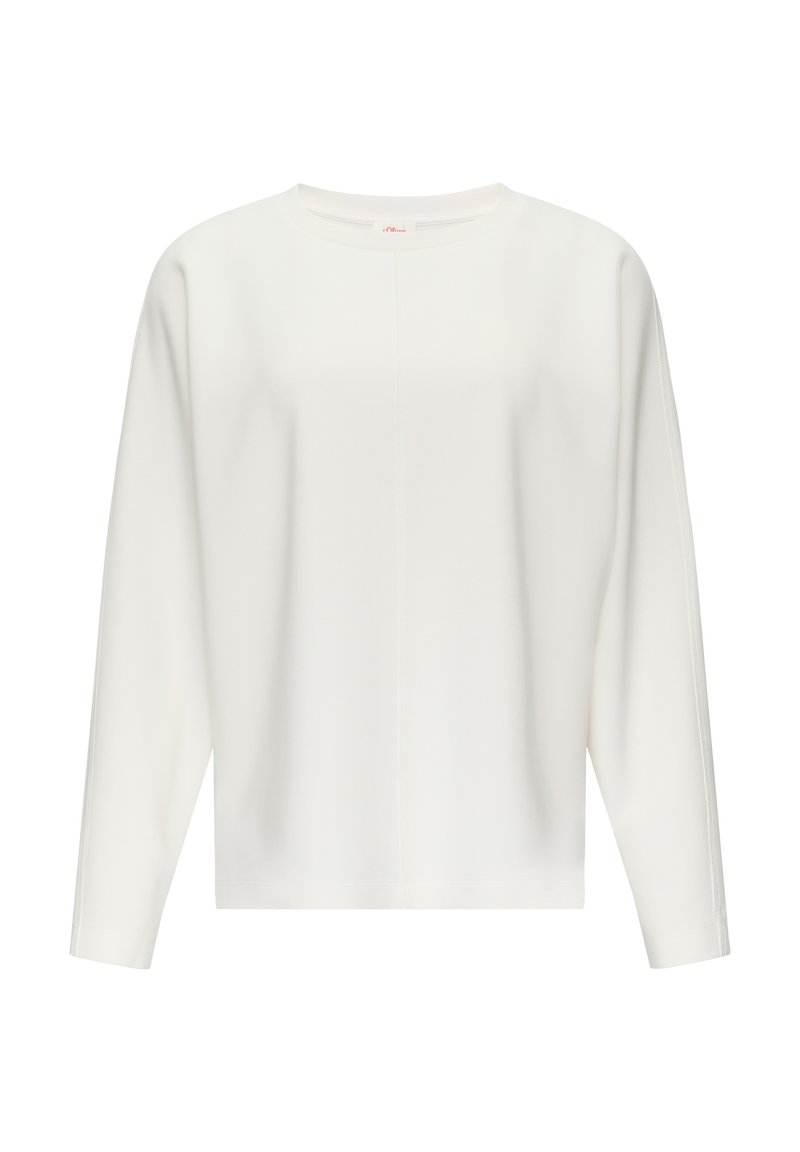 Sweat-shirt Scuba à Manches Courtes Pour Femme - Marque S.Oliver - Tissu Doux Et Confortable - Coupe Féminine