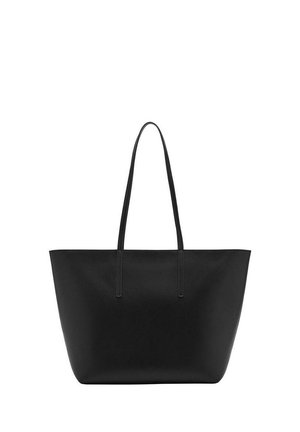 SHOPPER WITH DOUBLE HANDLE - Geantă de mână - black