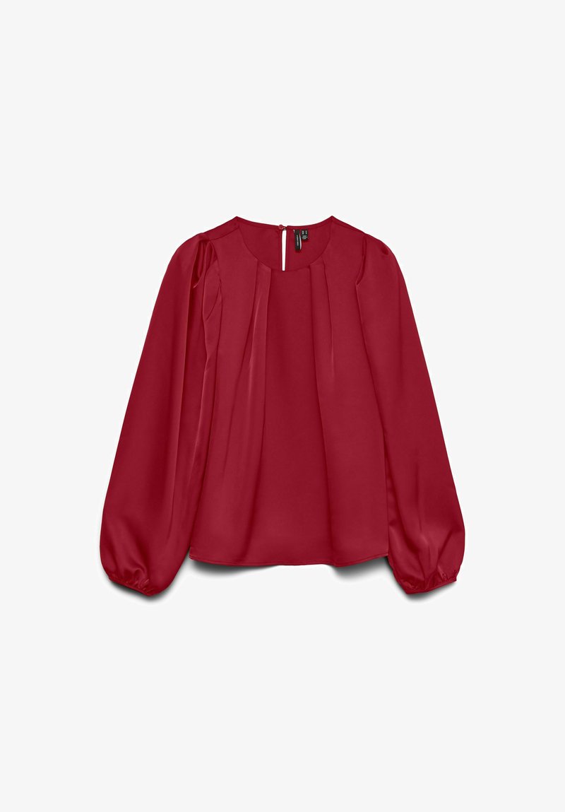 Vero Moda VMVICTORIE - Blus - biking red/röd - Zalando.se