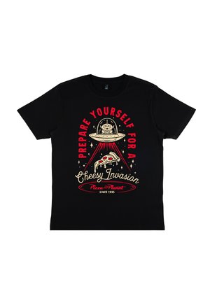Henry Tiger, TOY STORY CHEESY INVASION - T-shirt imprimé - black