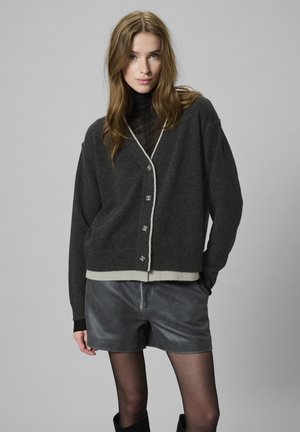 TRACY  - Adīta jaka - dark grey melange