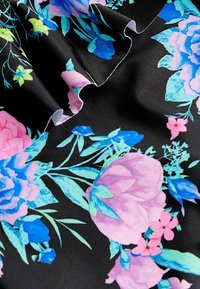 Next FRILL SWIMSUIT - Badedragt - black/pink floral