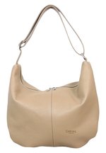 Cheval Firenze Algedi Handtasche Aus Echtem Leder - Made In Italy Taupe