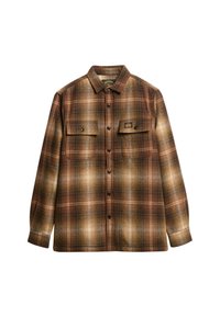 MILLER - Overhemd - haze ombre brown