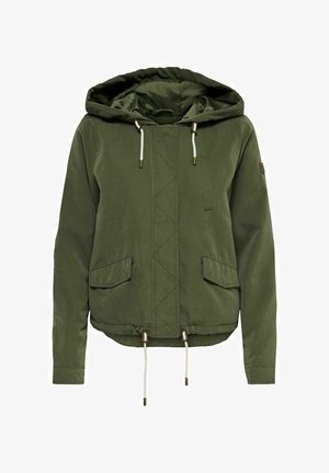 ONLSKYLAR HOOD SPRING JACKET - Giacca leggera - kalamata