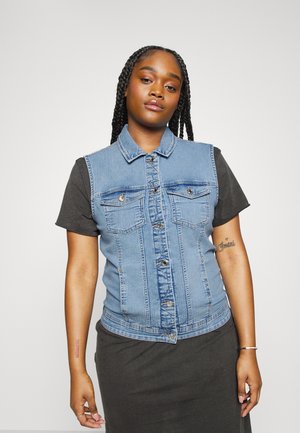 CARWESPA WEST LIGHT BLUE  - Vest - light blue denim