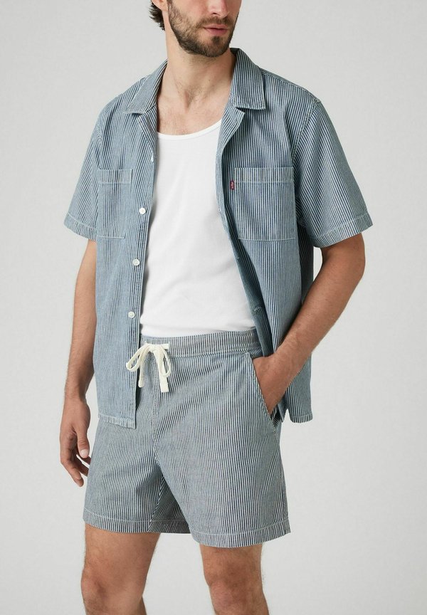 XX CHINO BAY SHORTS - Shorts - indy mid wash stripe