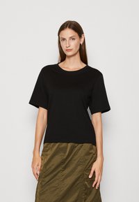 Lindex ERICA BASIC - T-shirts basic - black
