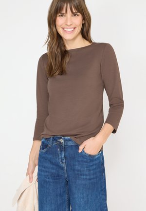 IN UNIFARBE - Longsleeve - beige