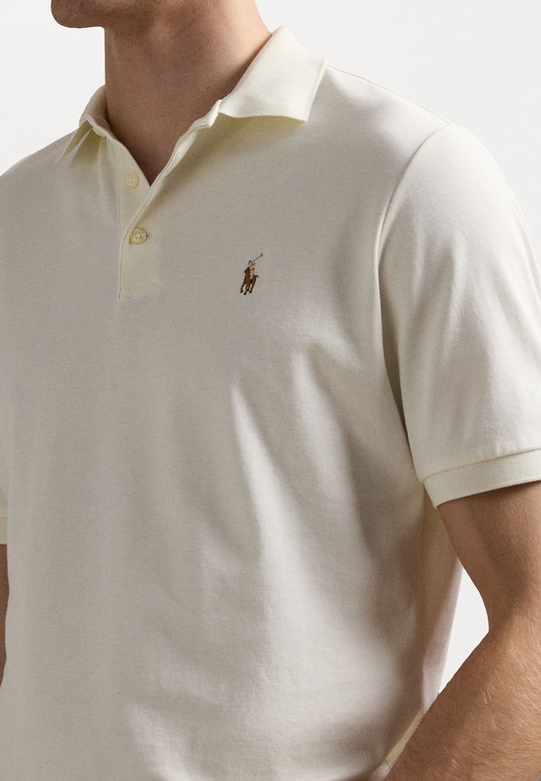 CUSTOM SLIM FIT SOFT COTTON POLO SHIRT - Polo shirt - pale cream3