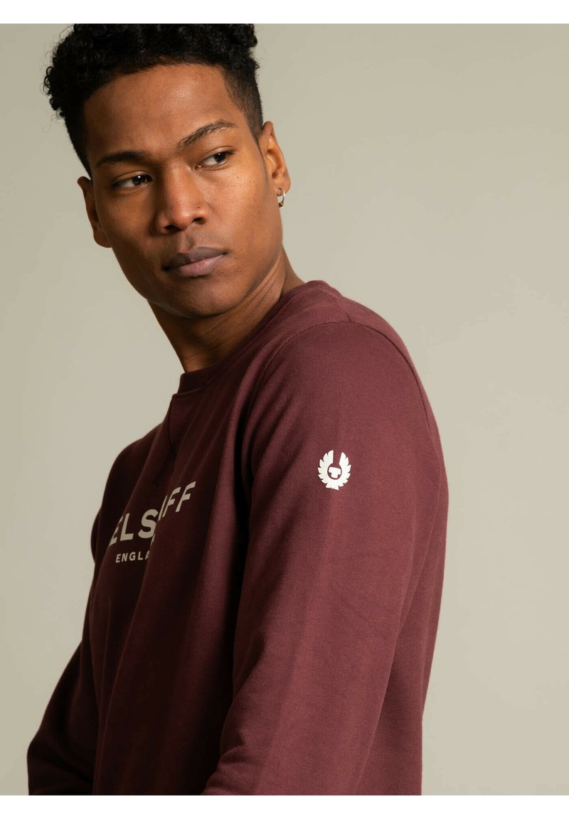 Herren Kapuzenpullover | Belstaff Sweatshirt bordeaux - WY55266 Herren Kapuzenpullover | Belstaff Sweatshirt bordeaux - WY55266