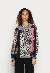 Emily van den Bergh BLOUSE - Blusa - black/white