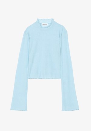 Even&Odd Pikkade varrukatega topp - light blue