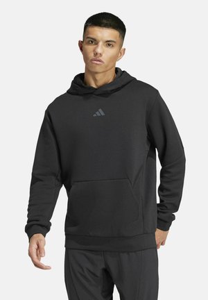 Sweat à capuche - schwarz
