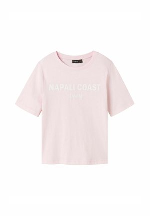 Print T-shirt - pink tulle