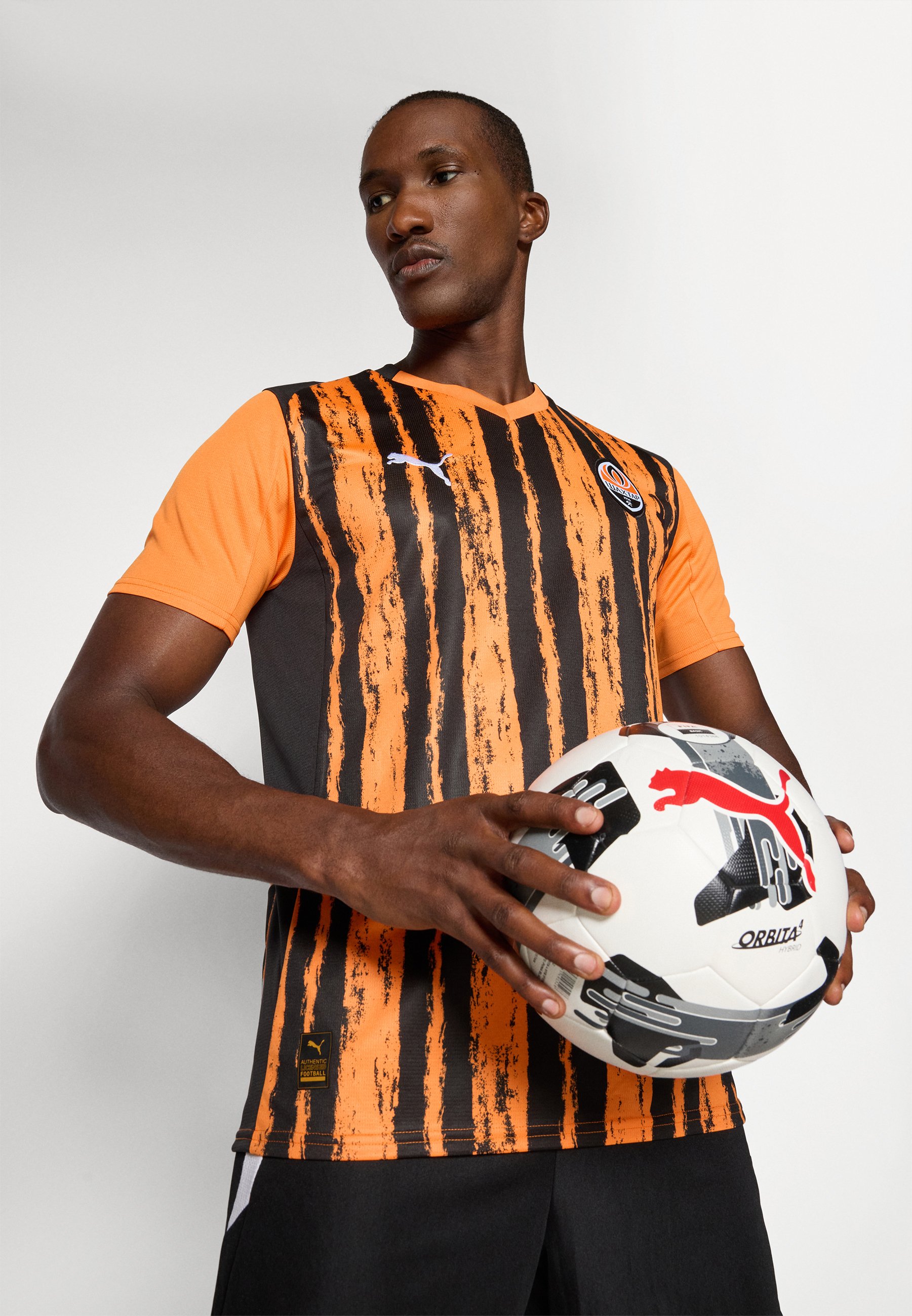 Puma HOME REPLICA SPONSOR - Club wear - orange/black/orange