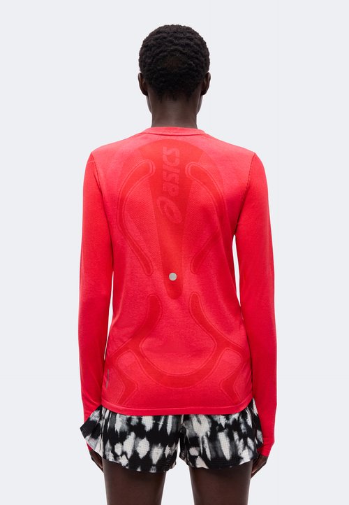 ASICS ROAD SEAMLESS - Long sleeved top - speed red — foto 3