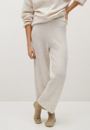 Pantalon classique - ecru