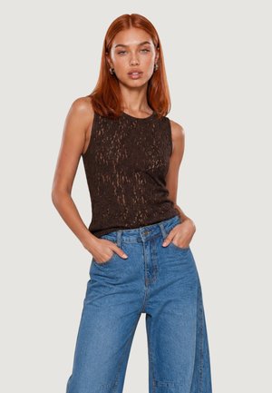 I AM, TOP PIZZO 26558 - Top - brown