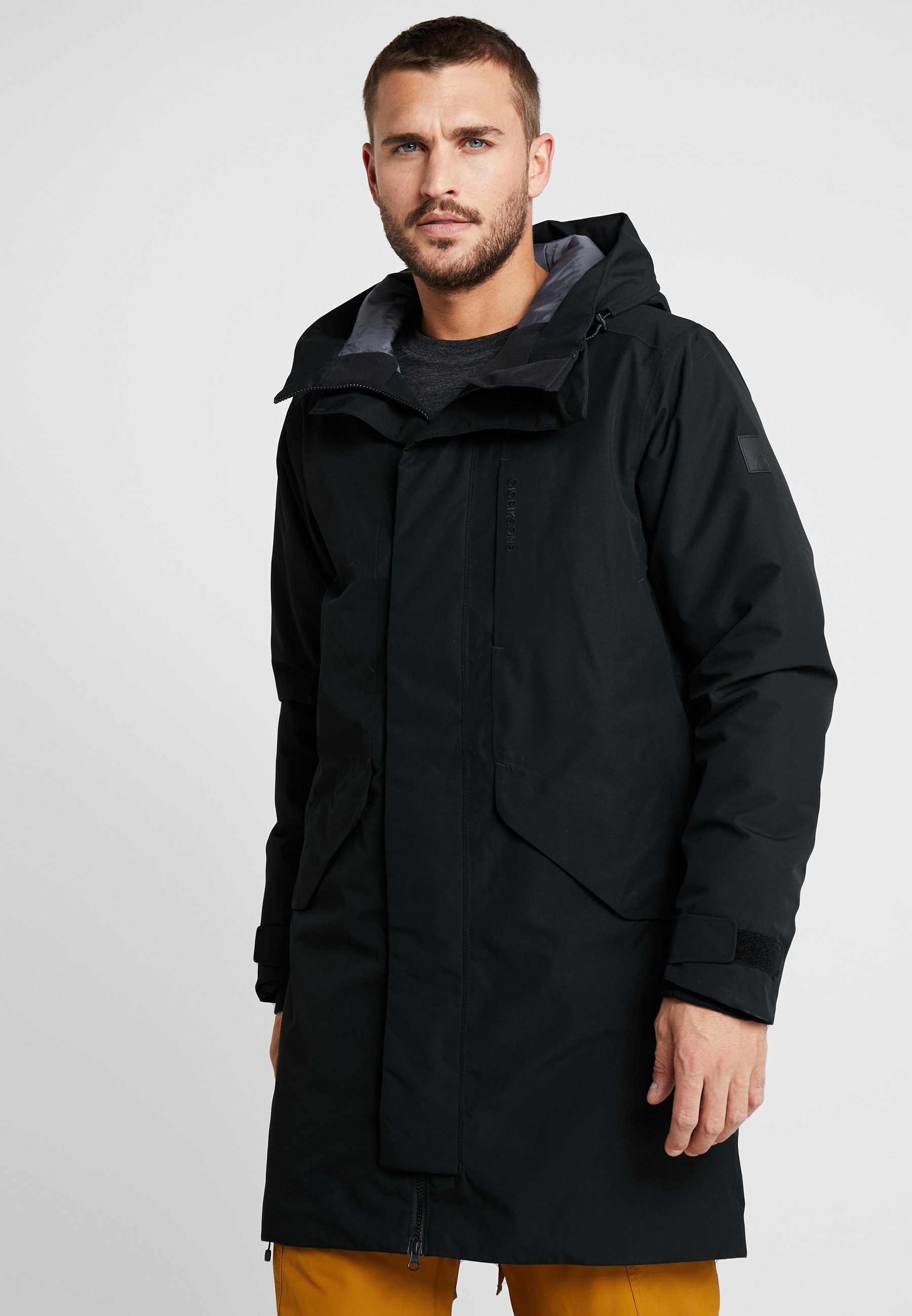 Didriksons KENNY MENS Parka blackschwarz Didriksons Kenny Parka Winterjacke Herren Winter jackets