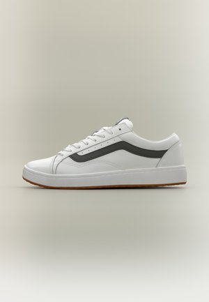 Vans, OLD SKOOL UNISEX - Sneaker low - leather pewter/true white