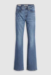 726 FLARE - Vaqueros a campana - blue wave mid