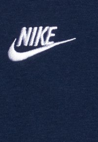Nike Sportswear SPORTSWEAR CLUB FLEECE UNISEX - Tröja med dragkedja - midnight navy/white